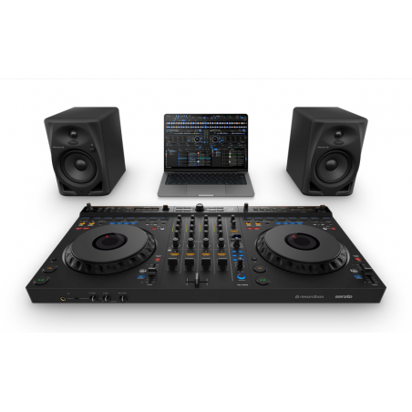 ALPHATHETA DDJ-GRV6 + DM50D WHITE  -BUNDLE-