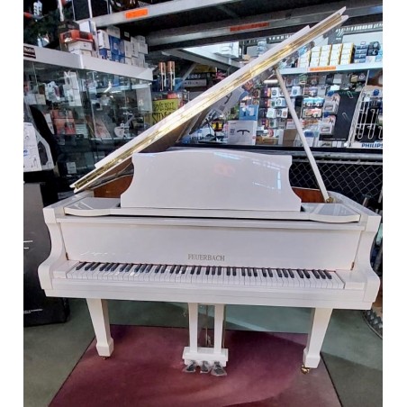 FEUERBACH GP160WH PIANOFORTE A CODA - BIANCO LUCIDO