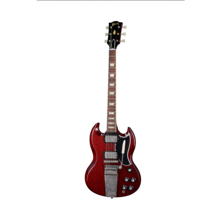 GIBSON CUSTOM SHOP MURPHY LAB '64 SG STANDARD REISSUE w/MAESTRO ULTRA LIGHT AGED - CHERRY RED