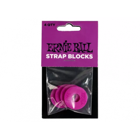 ERNIE BALL 5618 STRAP BLOCKS - PURPLE