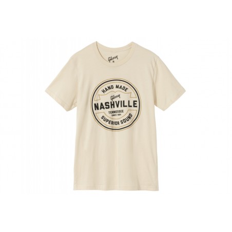 GIBSON T-SHIRT CREAM - LARGE