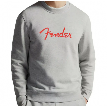 FENDER T-SHIRT A MANICA LUNGA GRIGIA - XL