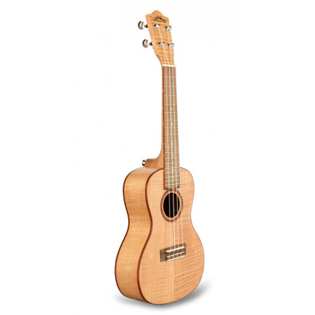 FM-C UKULELE CONCERT FLAME MAPLE