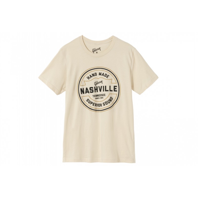 GIBSON T-SHIRT CREAM - X-LARGE