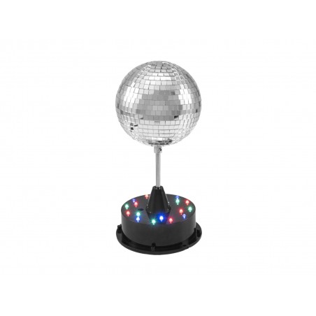 EUROLITE LED MIRROR BALL WITH BASE