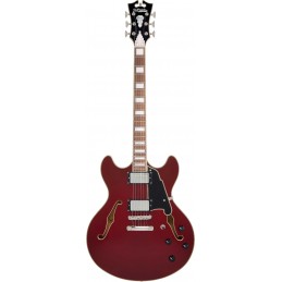 D'ANGELICO PREMIER DC BURNT RED
