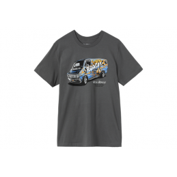 MESA BOOGIE T-SHIRT BOOGIE VAN TEE CHARCHOAL, LARGE
