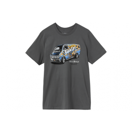 MESA BOOGIE T-SHIRT BOOGIE VAN TEE CHARCHOAL - LARGE
