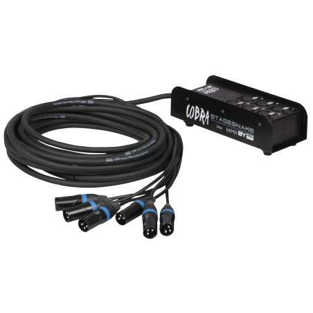 DAP AUDIO COBRA X 6 STAGE SNAKE 15m