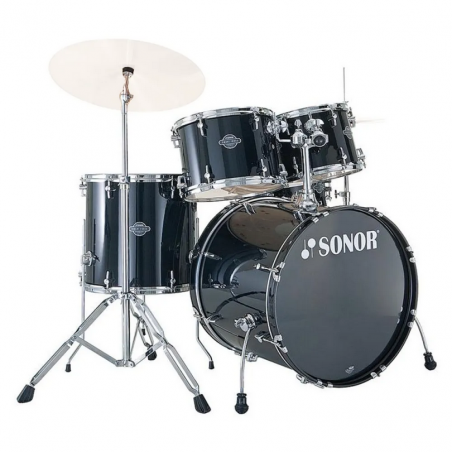 SONOR SMART FORCE STAGE 2 BD"22 DRUMKIT BLACK