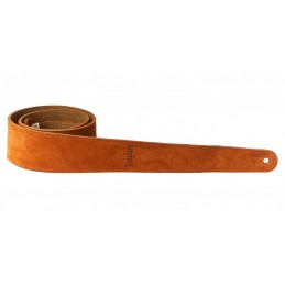 TAYLOR EMBROIDERED SUEDE STRAP HONEY