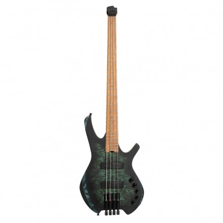 CORT ARTISAN SPACE 4 HEADLESS BASS - STAR DUST GREEN