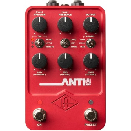 UNIVERSAL AUDIO ANTI 1992 HIGH GAIN AMP