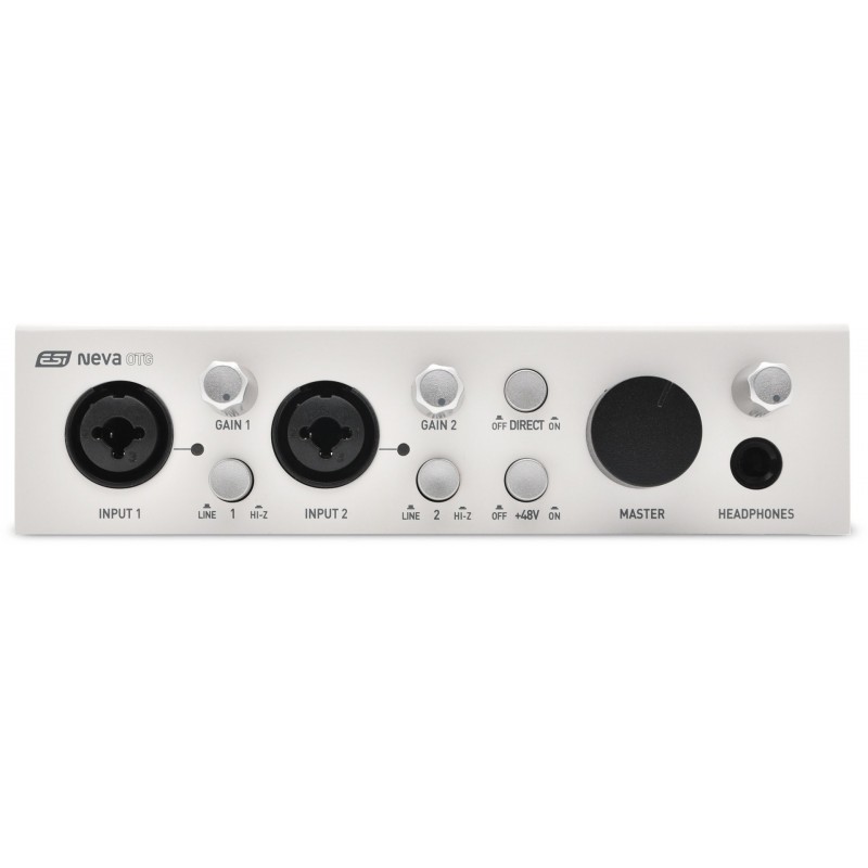 Scheda Dual USB C (una porta OTG) con 2 In e 2 Out analogici - In Preamp e Hi-Z - Uscita cuffia 