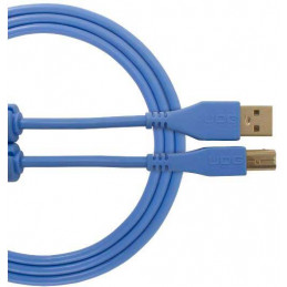 U96001LB - ULTIMATE AUDIO CABLE USB 2.0 C-B BLUE STRAIGHT 1,5M