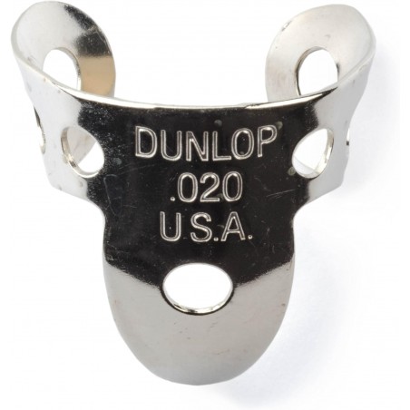 DUNLOP 33R.020 FINGERPICK NICKEL SILVER - 0.20mm