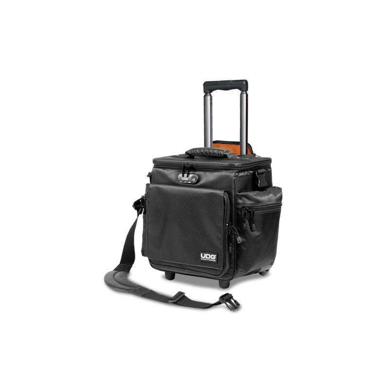 U9981BL/OR - ULTIMATE SLINGBAG TROLLEY DELUXE BLACK, ORANGE INSIDE