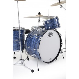 PEARL PRESIDENT DELUXE 3pz. cassa 24" solo fusti colore OCEAN RIPPLE 767