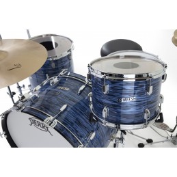 PEARL PRESIDENT DELUXE 3pz. cassa 24" solo fusti colore OCEAN RIPPLE 767