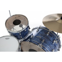 PEARL PRESIDENT DELUXE 3pz. cassa 24" solo fusti colore OCEAN RIPPLE 767