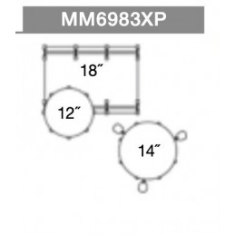 PEARL Masters Maple 3-pc Shell Pack 111