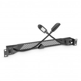 Adam Hall 19" Parts RACK LIGHT 01 GN WHITE BLUE
