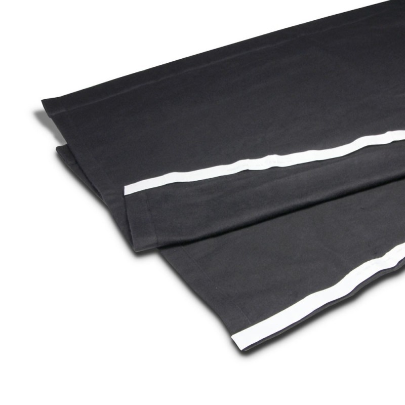 Adam Hall Accessories STAGE SKIRT 300 2x0.6 BLK