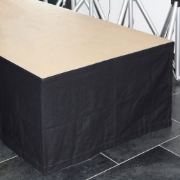 Adam Hall Accessories STAGE SKIRT 300 2x1 BLK