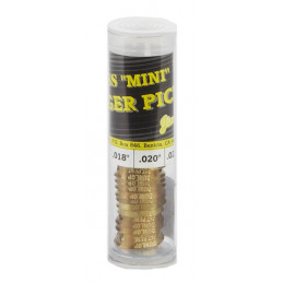371R BRASS MINI FINGER .015 - TUBO 20 PLETTRI