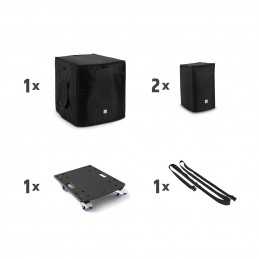 LD SYSTEMS LD Systems DAVE 12 G4X BAG SET