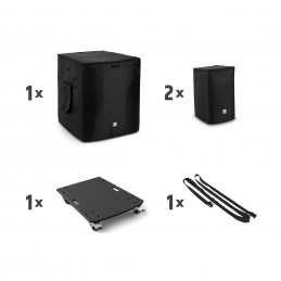 LD SYSTEMS LD Systems DAVE 18 G4X BAG SET