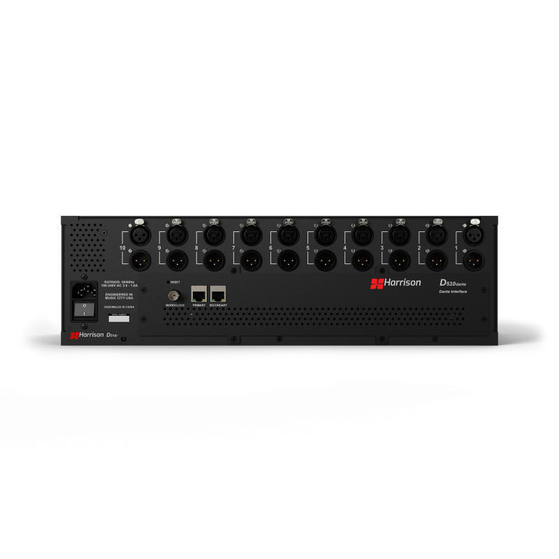 HARRISON AUDIO Harrison 500 Rack con scheda Dante