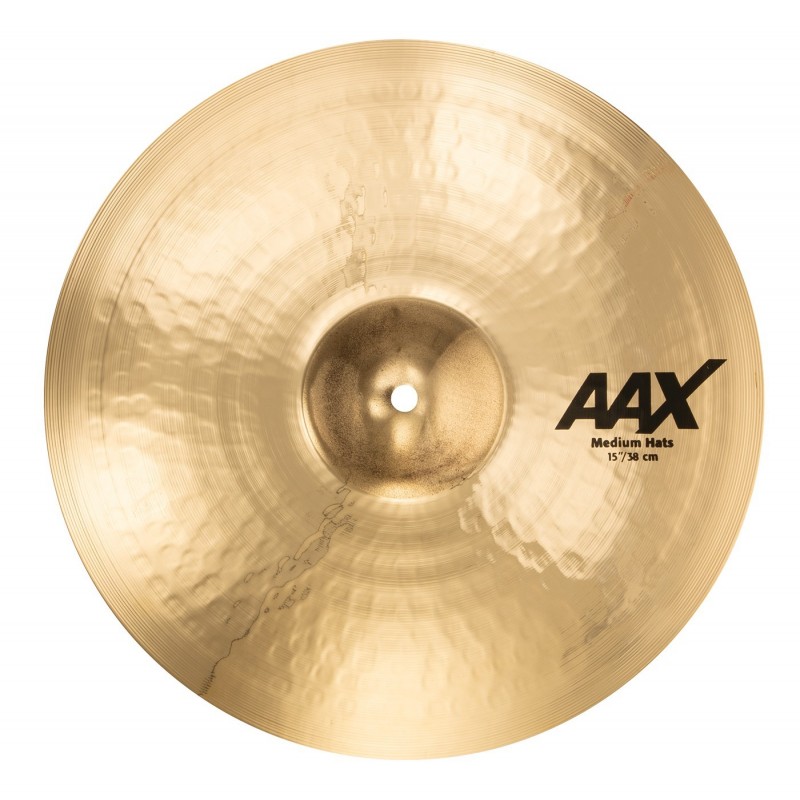SABIAN 15" AAX Medium Hats Brilliant Finish
