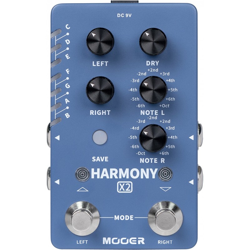 MOOER HARMONY X2