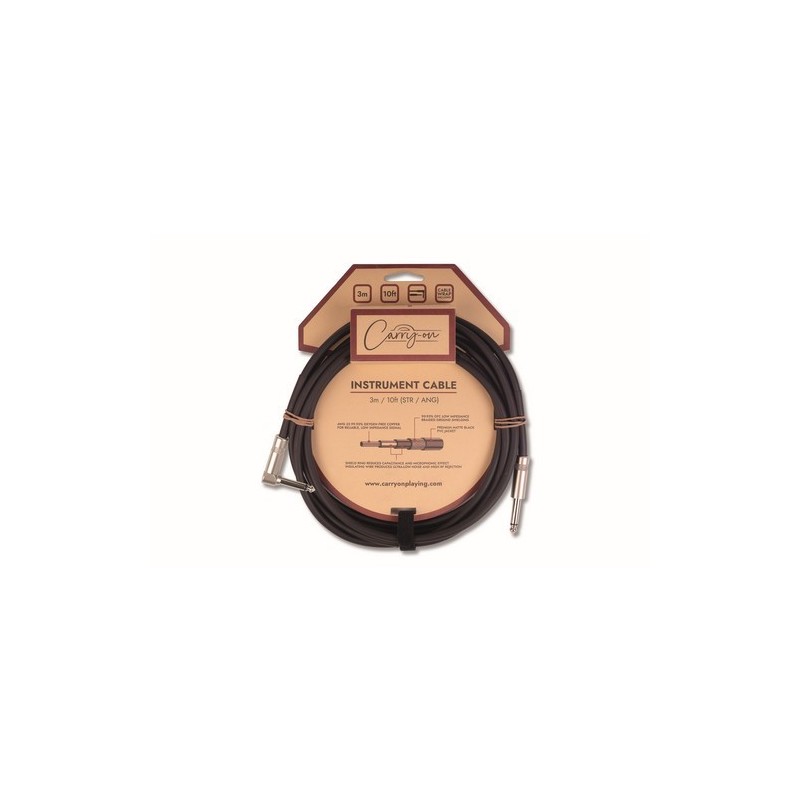 CARRY ON CARRY-ON-CABLE-3M-SA - INSTRUMENT CABLE 3M DRITTO/ANGOLATO