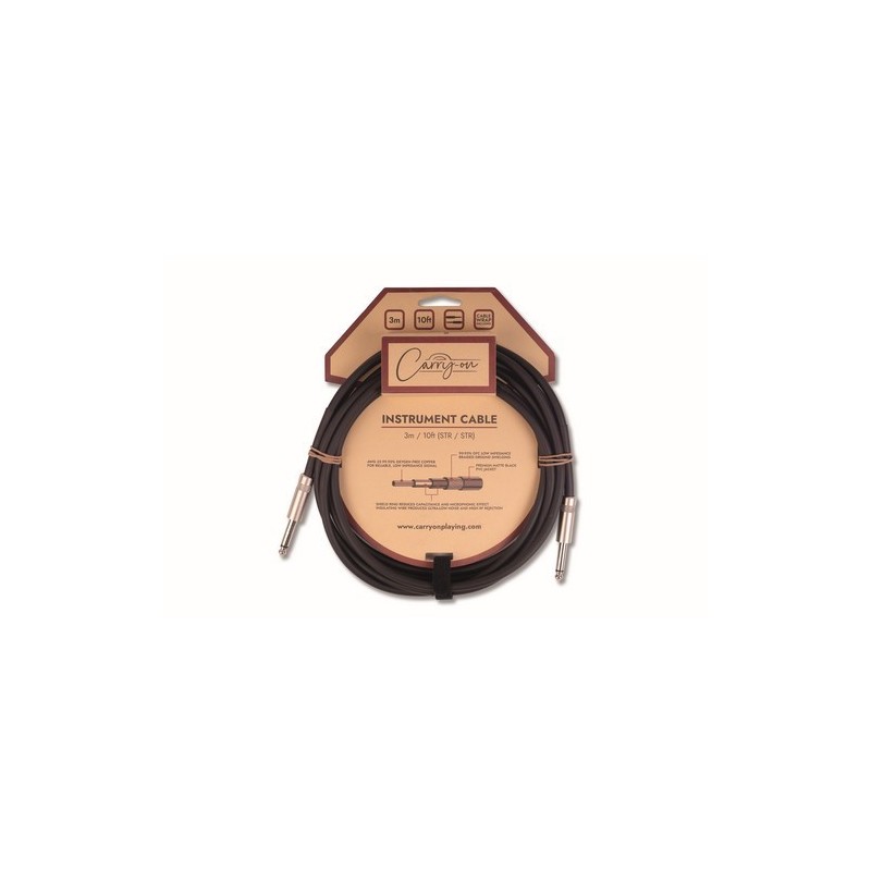 CARRY ON CARRY-ON-CABLE-3M-SS - INSTRUMENT CABLE 3M DRITTO/DRITTO
