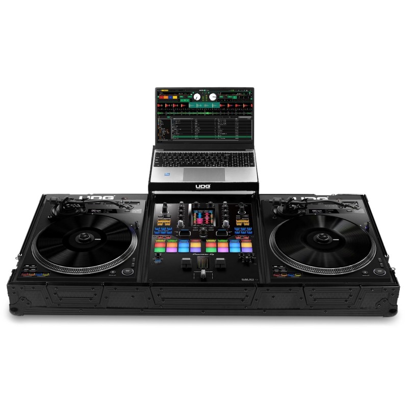 UDG U91098BL - ULTIMATE FLIGHT CASE SET PIONEER PLX-CRSS12+10/12" MIXER PLUS"