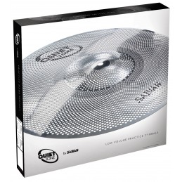 SABIAN Quiet Tone Practice Cymbals Set Qtpc502
