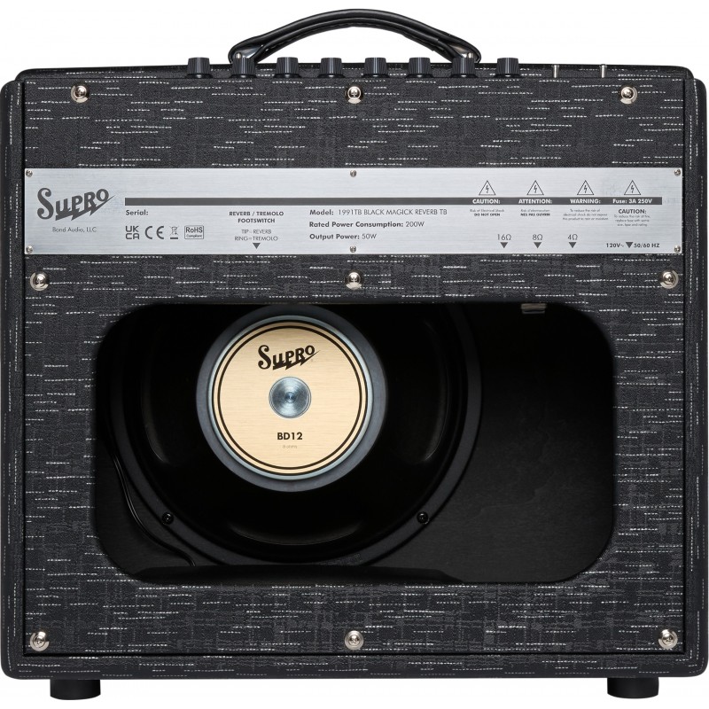 SUPRO BLACK MAGICK REVERB TB