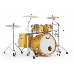 PEARL MASTERS MAPLE-GUM 4-PC SHELL PACK IN C.882 MATTE AZTEC GOLD