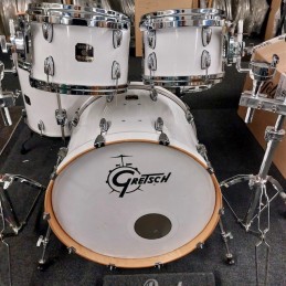 GRETSCH RENOWN BD"22 DRUMSET WHITE
