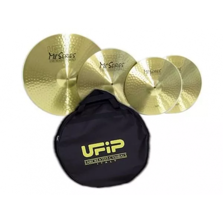 UFIP M8 SERIE CYMBAL SET C/BORSA