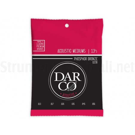 D230 Darco Acoustic Medium Phosphor Bronze 13-56