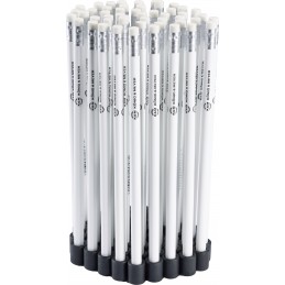 KONIG & MEYER K&M pack 50pz magnete nero con matita bianca