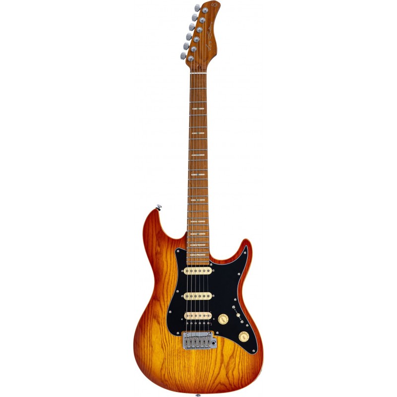 SIRE GUITARS S7 ASH TOP AMBER BURST
