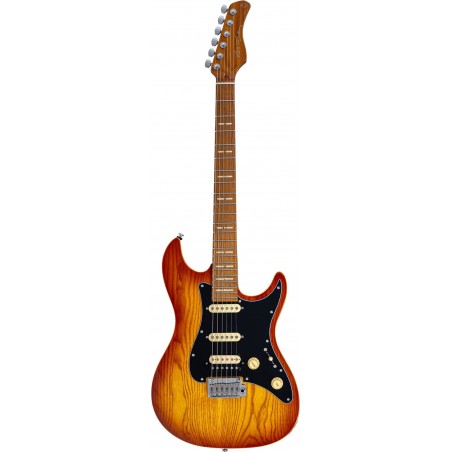 SIRE GUITARS S7 ASH TOP AMBER BURST