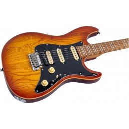 SIRE GUITARS S7 ASH TOP AMBER BURST