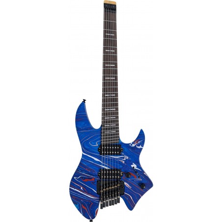 SIRE GUITARS X6 HEADLESS 7 BLUE SWIRL