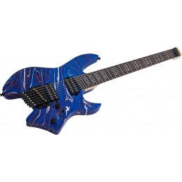 SIRE GUITARS X6 HEADLESS 7 BLUE SWIRL