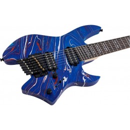 SIRE GUITARS X6 HEADLESS 7 BLUE SWIRL